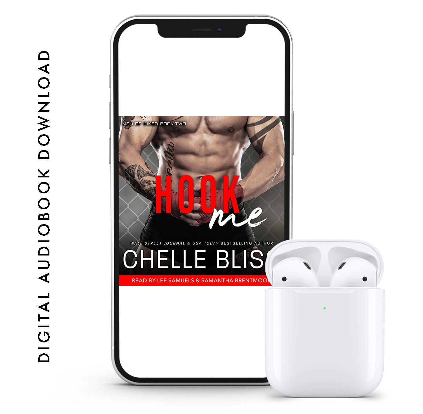 hook me audiobook by chelle bliss mma fighter