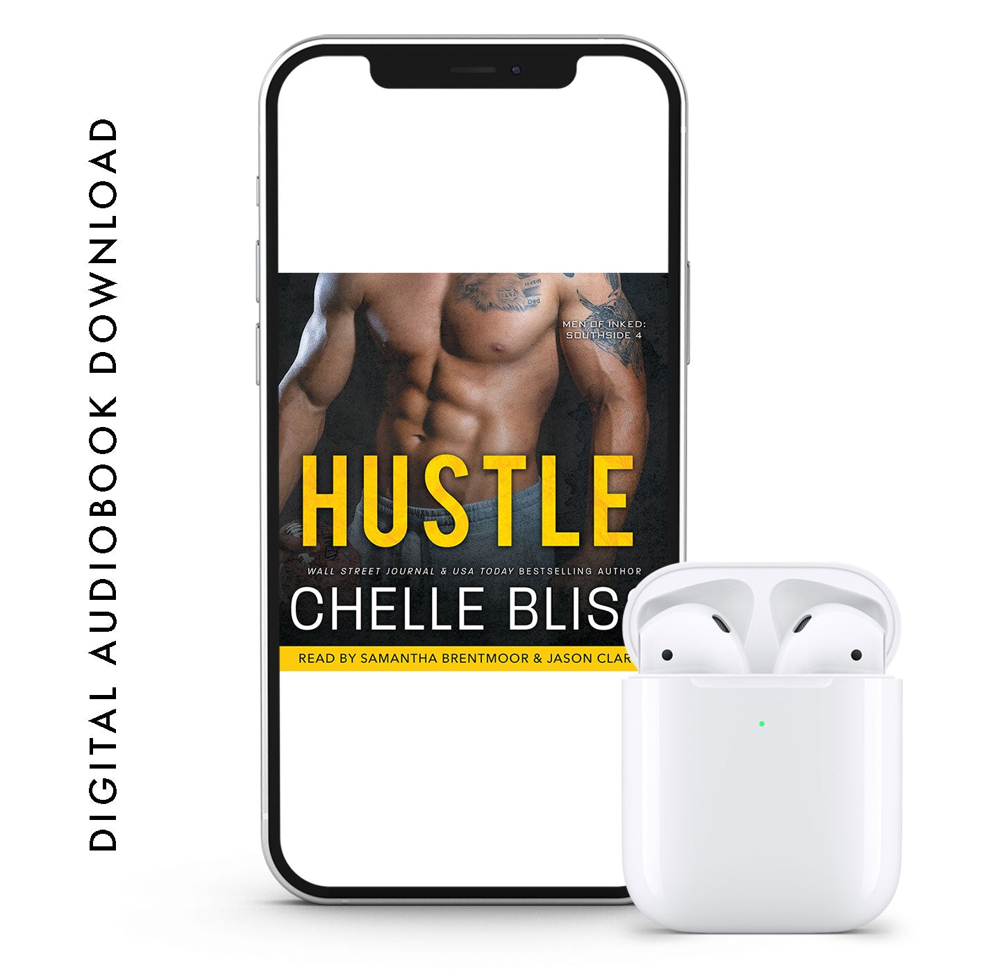 Hustle audiobook by chelle bliss shirless man