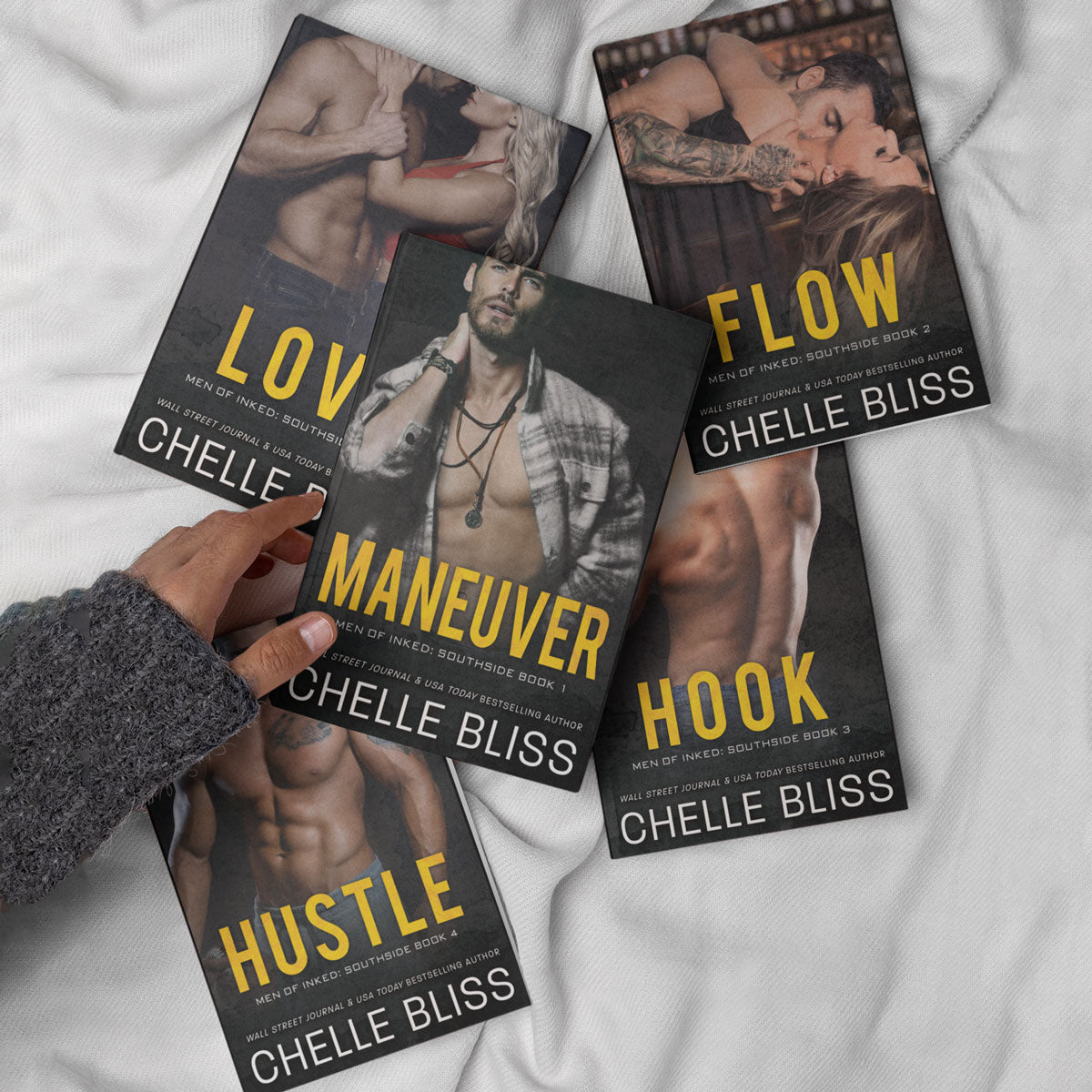 five paperback books southside men of ink collection