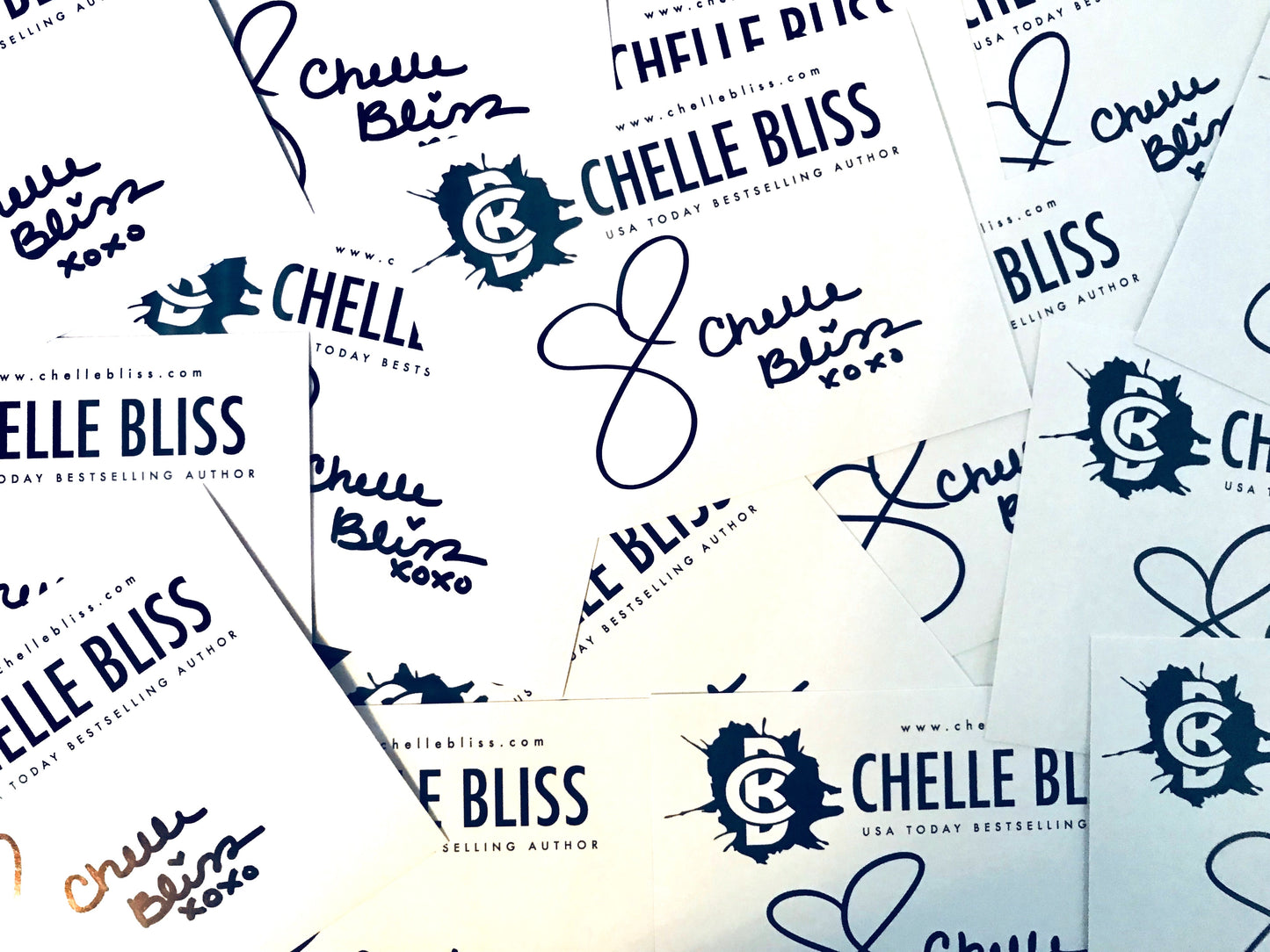 signed book plates from chelle bliss