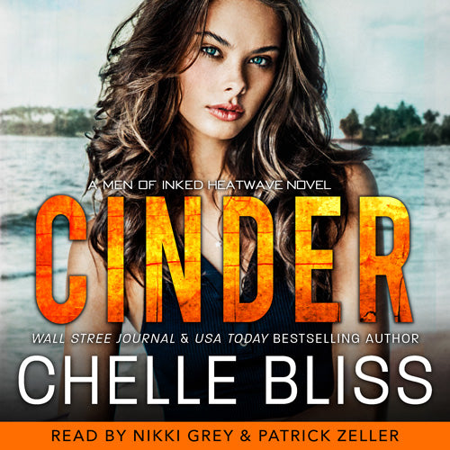cinder audiobook by chelle bliss woman with ocean behind her 