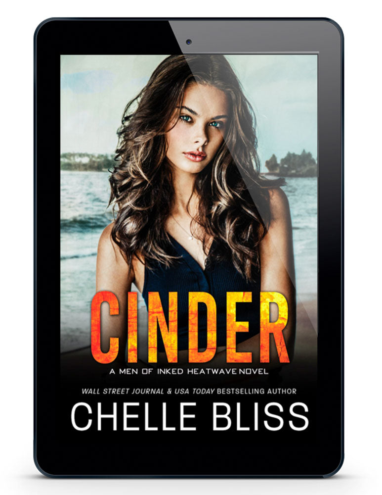Cinder eBook - pretty woman looking at the camera on the beach