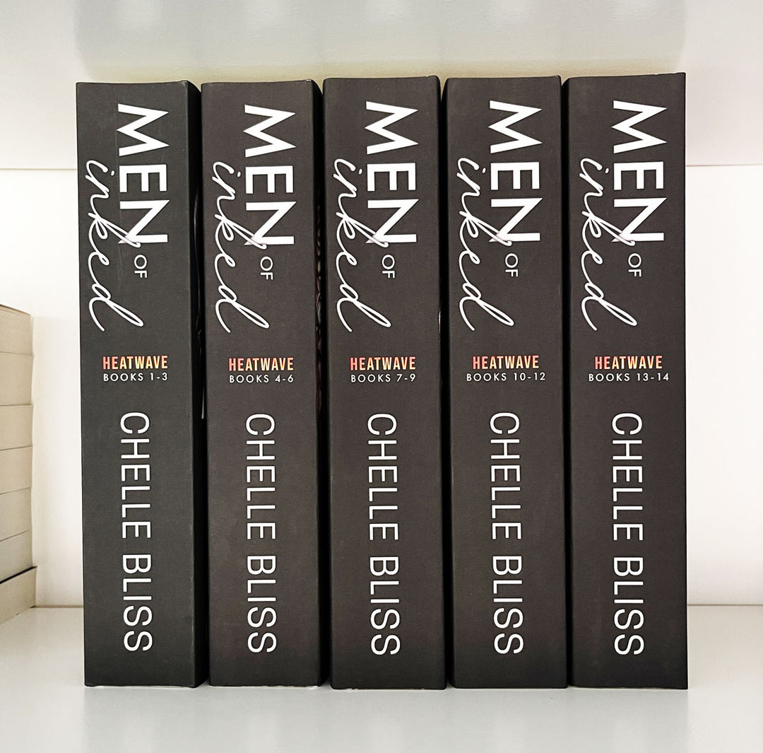 Complete Men of Inked Heatwave 5 Book Paperback Bundle