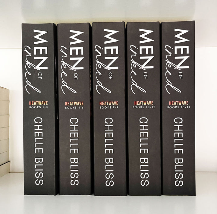 Complete Men of Inked Heatwave 5 Book Paperback Bundle