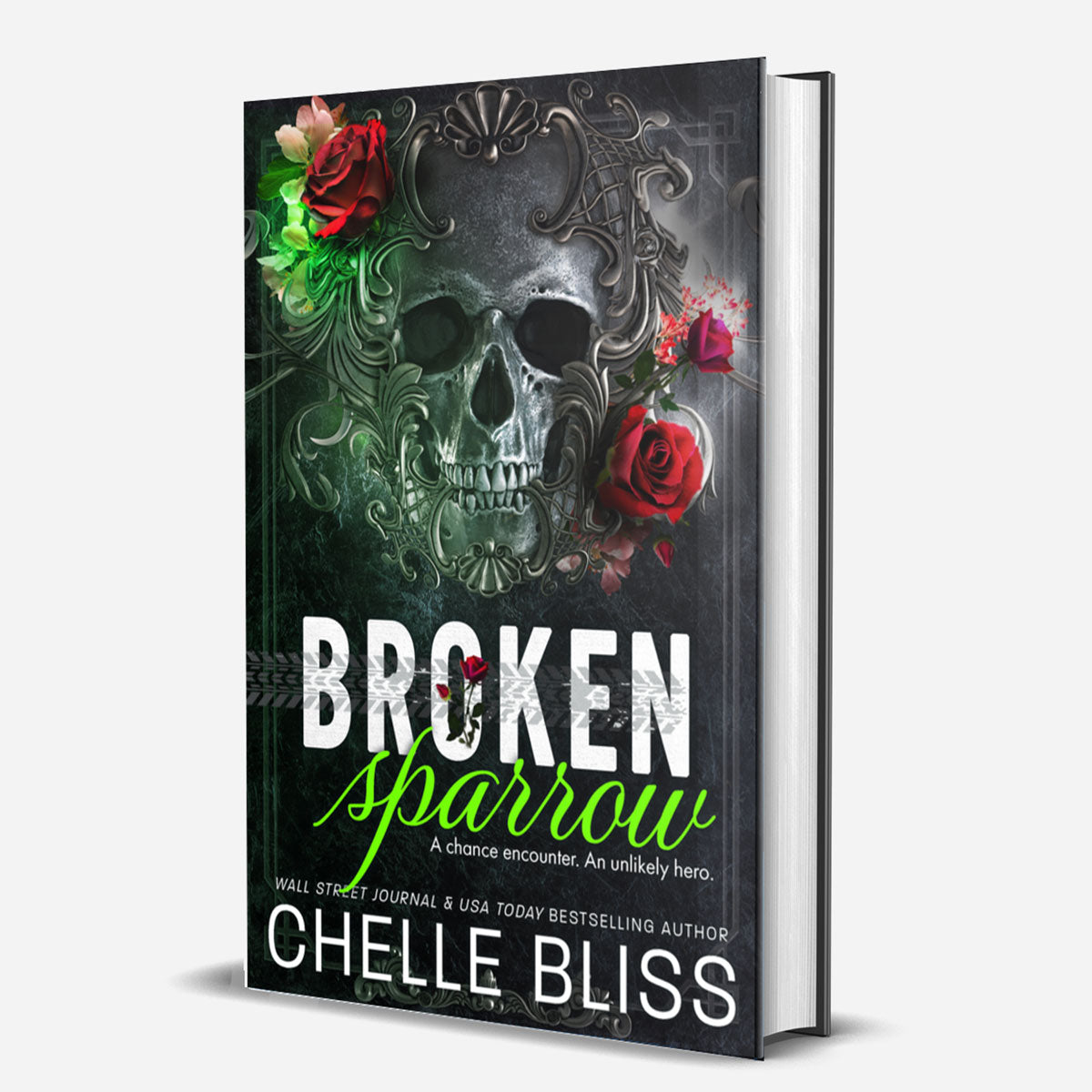 broken sparrow hardover book by chelle bliss skull