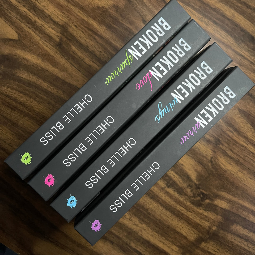 open road hardcover bundle by chelle bliss includes stickers and magnets