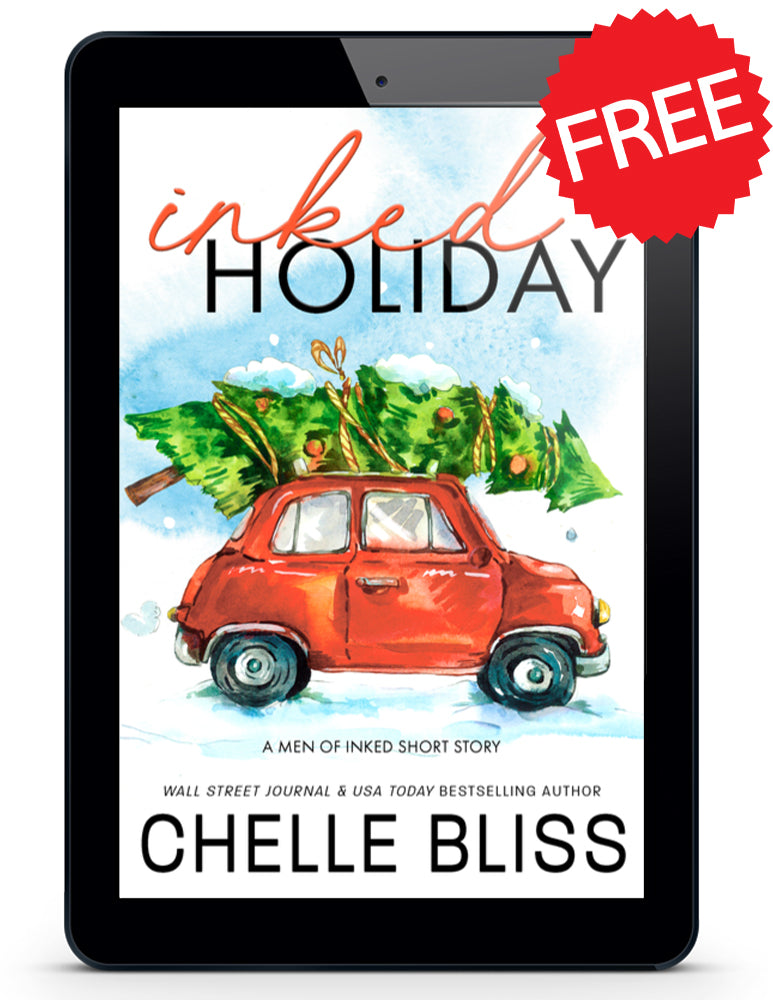 free inked holiday ebook red car with tree on roof 
