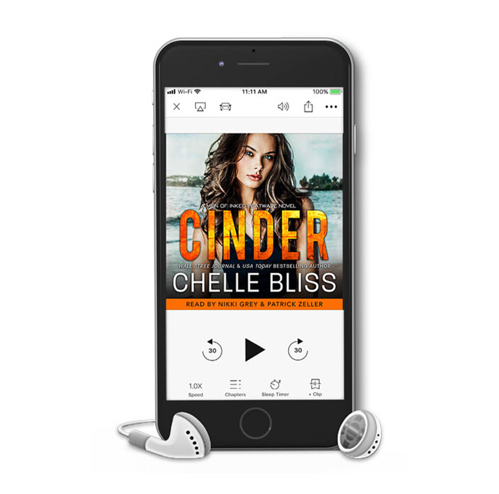 cinder audiobook by chelle bliss woman with ocean behind her 