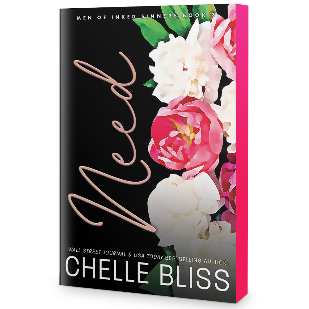 Need Special Edition Paperback by chelle bliss on white background