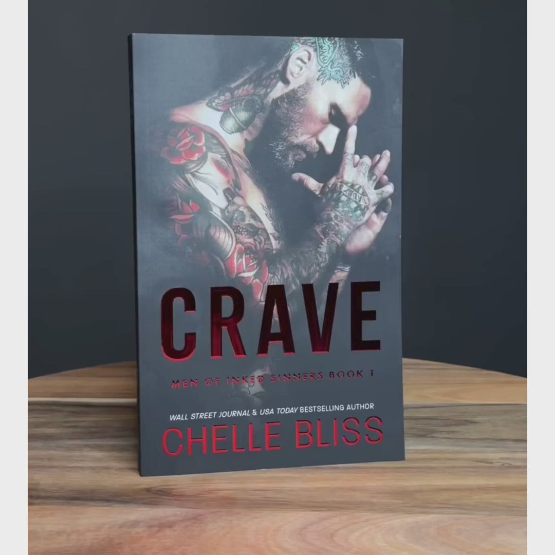 OUT OF PRINT - Crave Red Foil NOVELLA