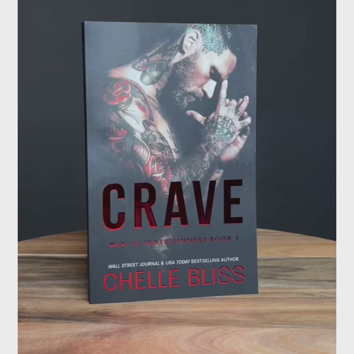 OUT OF PRINT - Crave Red Foil NOVELLA