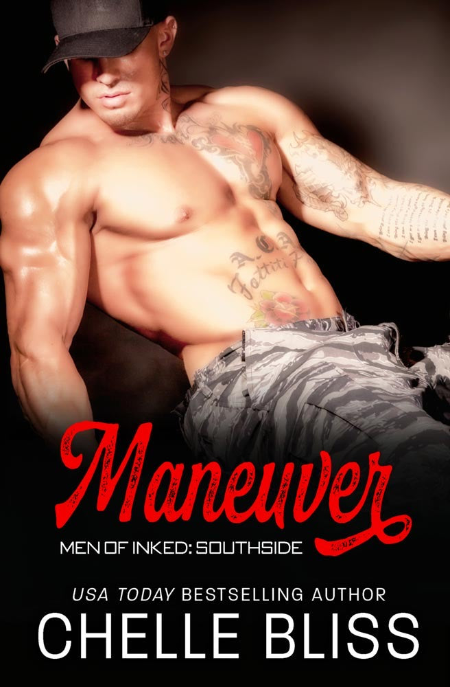 maneuver paperback book shirtless man
